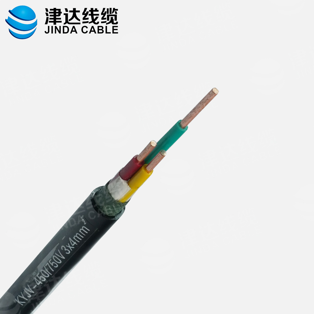 KYJV3*4交聯(lián)聚乙烯絕緣聚氯乙烯護(hù)套控制電纜