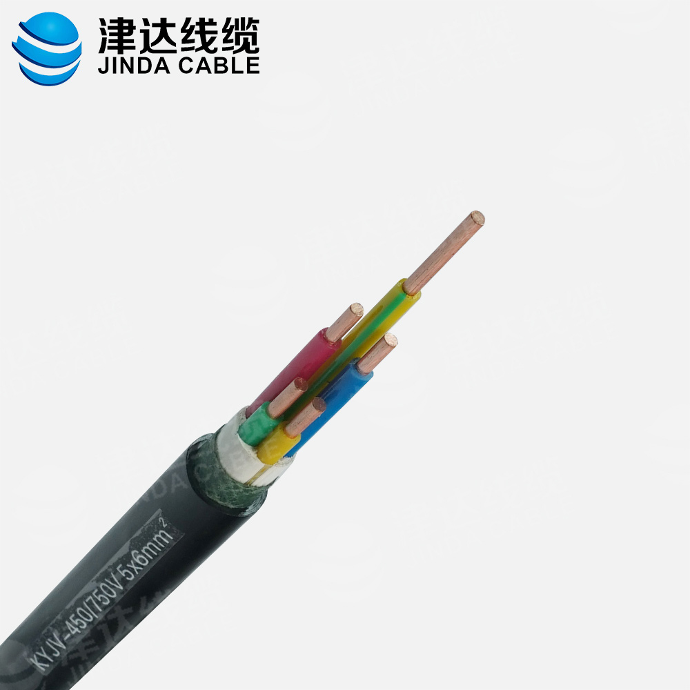 KYJV5*6交聯(lián)聚乙烯絕緣聚氯乙烯護(hù)套控制電纜